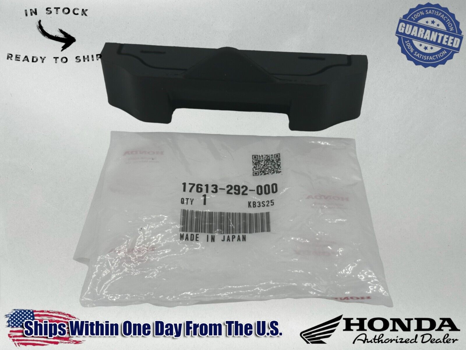 Honda Genuine OEM Authentic Fuel Tank Rubber 17613-292-000