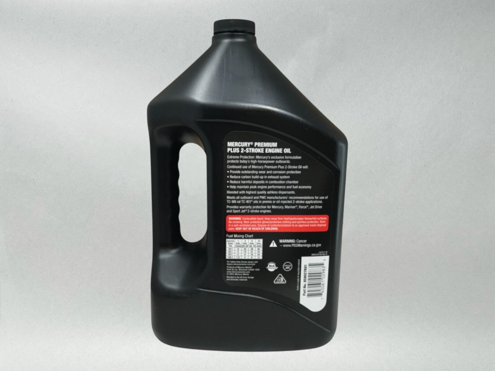 Mercury OEM TCW3 SS Premium Plus 2 Stroke Oil Gallon 92-858027K01