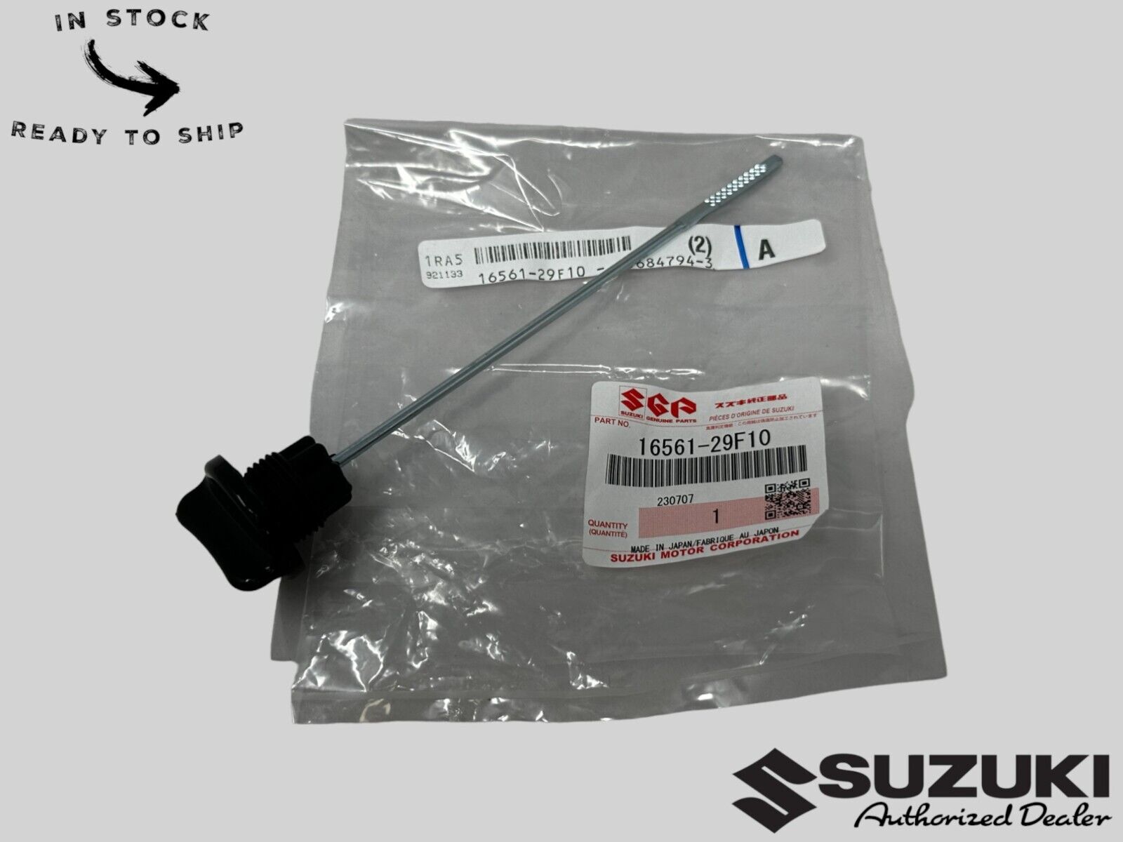 Suzuki Genuine OEM Oil Level Guage 16561-29F10