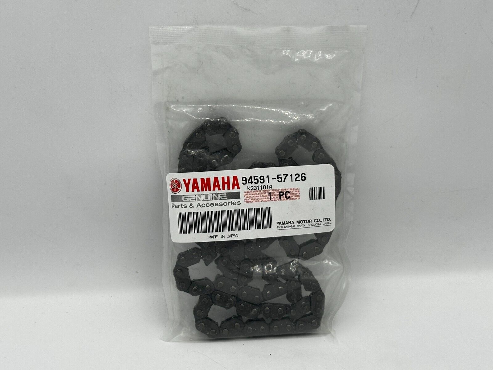 Yamaha Genuine OEM Authentic Chain 94591-57126-00