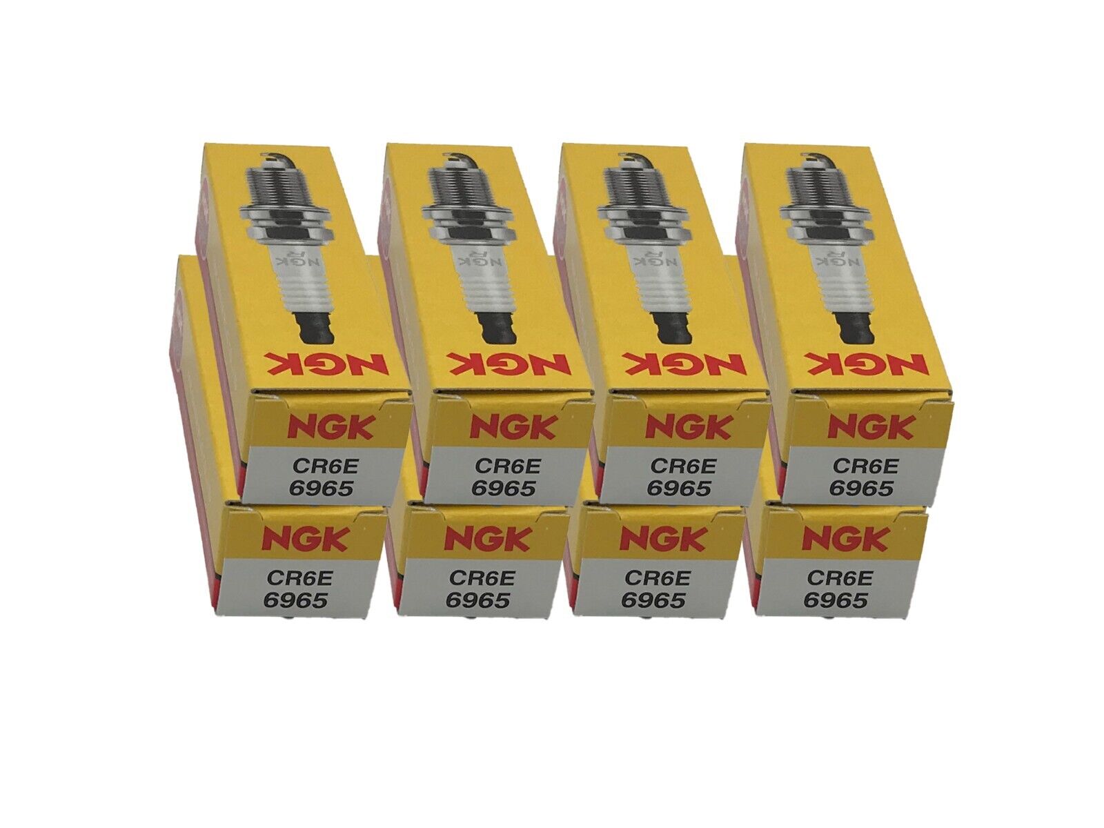 NGK CR6E Spark Plug Set of 8