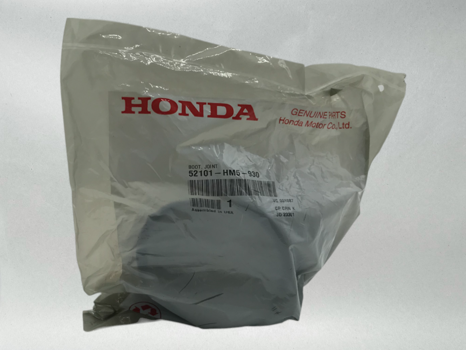 Honda Genuine OEM Authentic REAR DRIVE SHAFT FLEX BOOT 1995-2000 52101-HM5-930