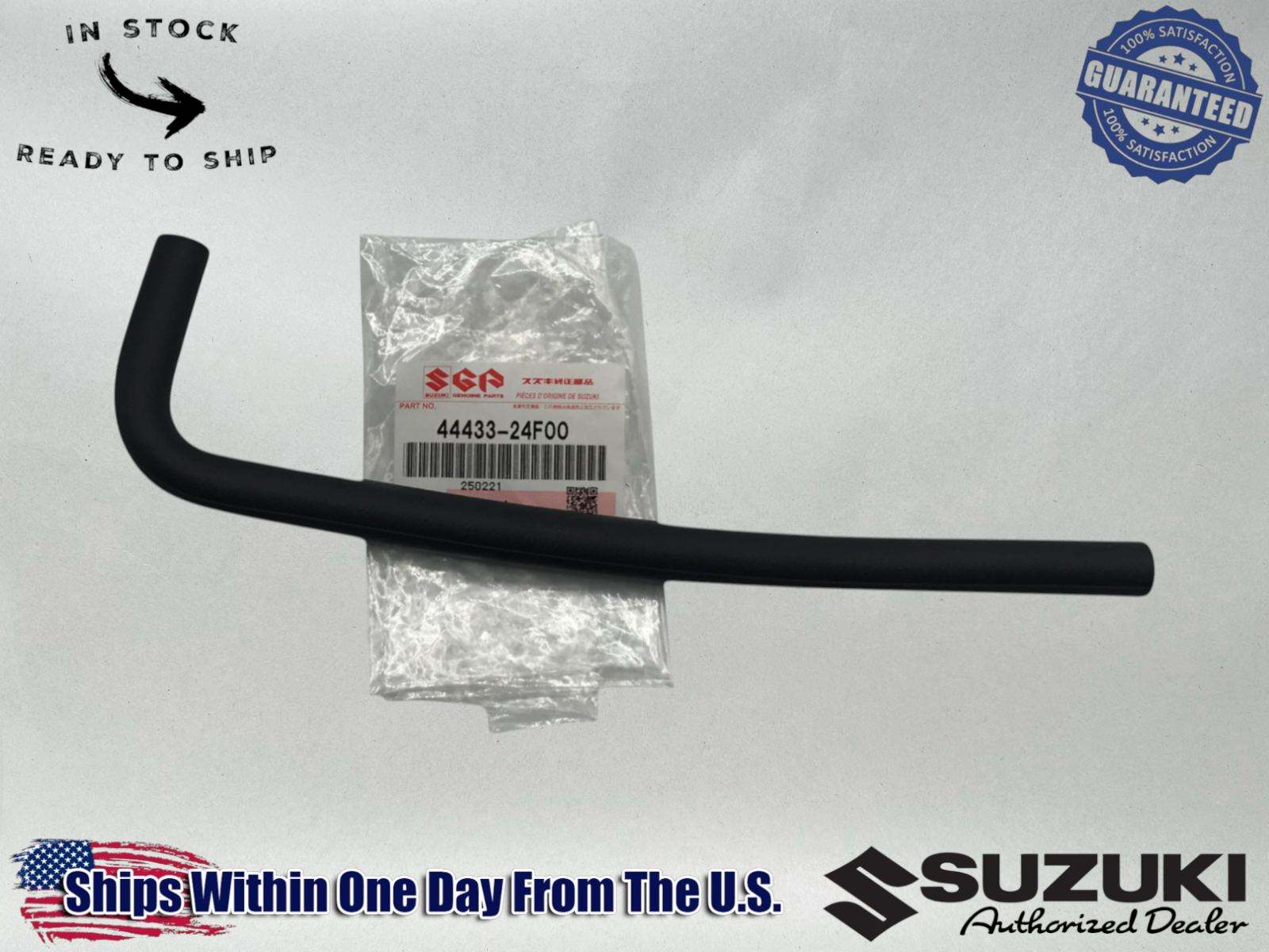 Suzuki Genuine OEM Authentic FUEL HOSE 1999-03 HAYABUSA GSX1300R 44433-24F00