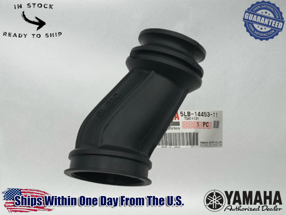 Yamaha 2002-20 TW200 TW 200 Intake Boot Air Box To Carburetor 5LB-14453-11-00