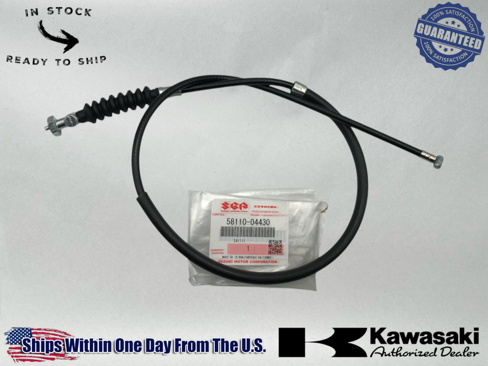 Suzuki OEM Front Brake Cable 1978-2006 JR50 JR 50/  58110-04430