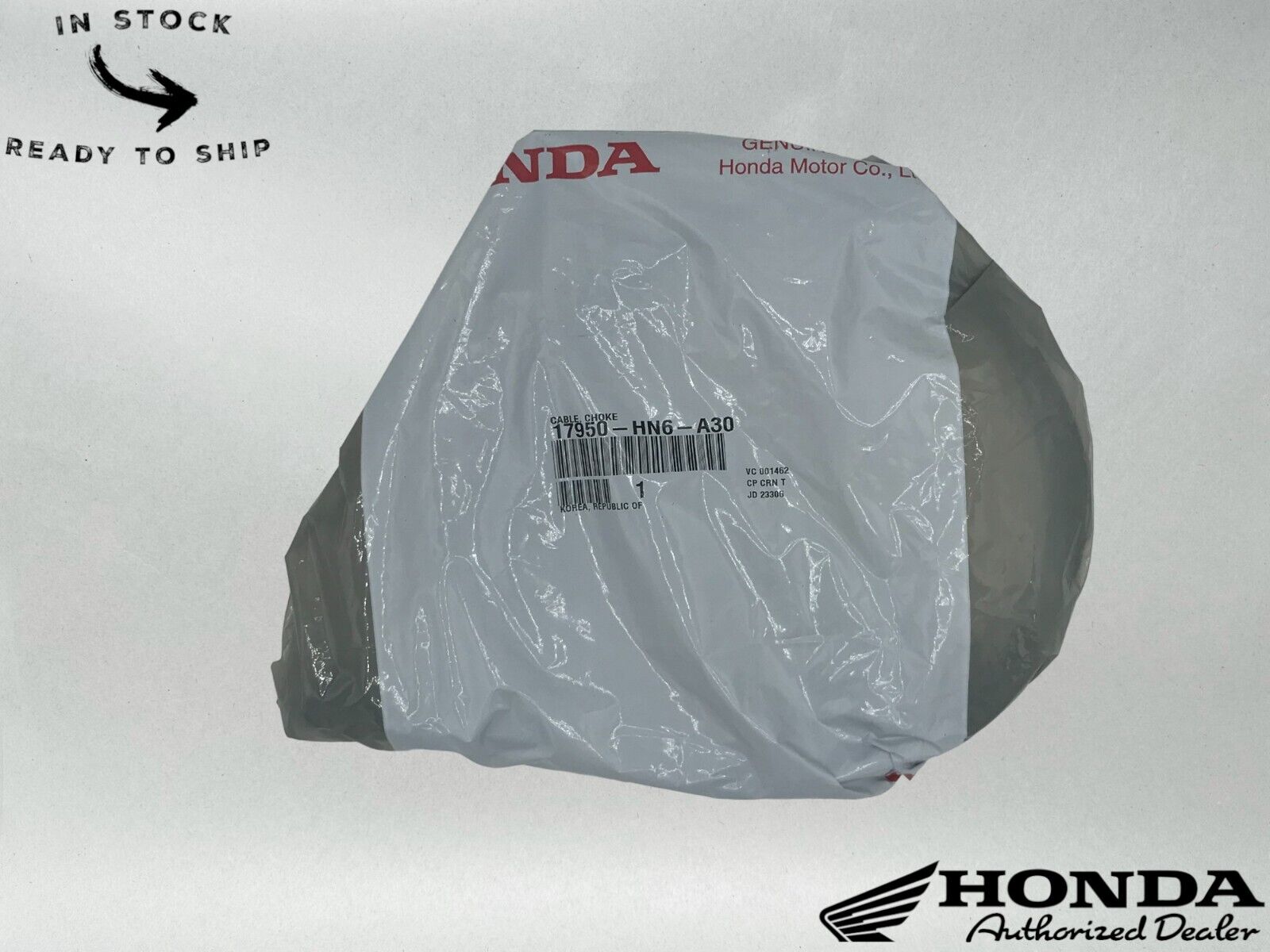 Honda Genuine OEM Choke Cable 17950-HN6-A30