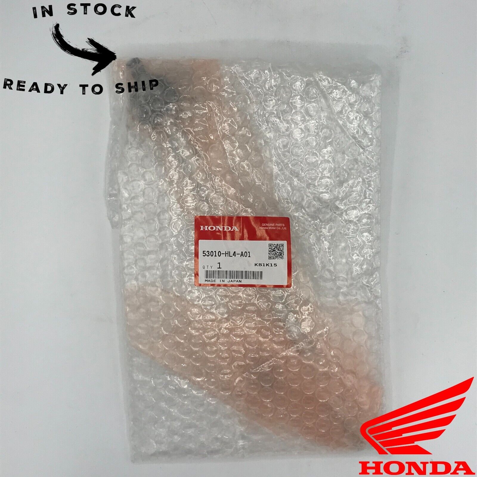 Genuine OEM Honda Inner Tie Rod 53010-HL4-A01