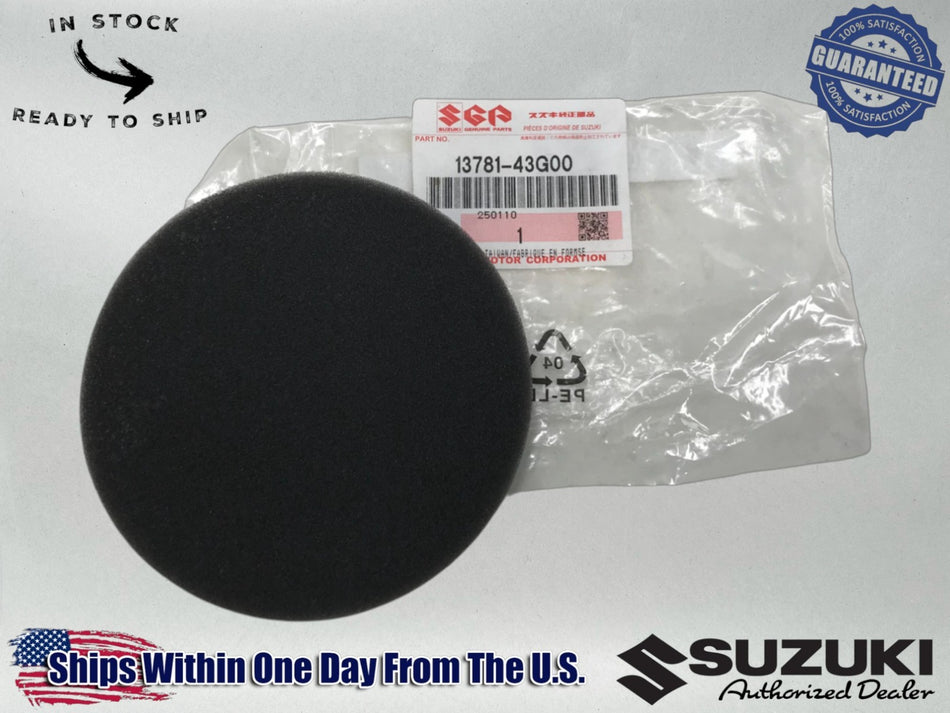 Suxuki Genuine OEM Air Filter LT-Z50 Quadsport Z50 2006 13781-43G00