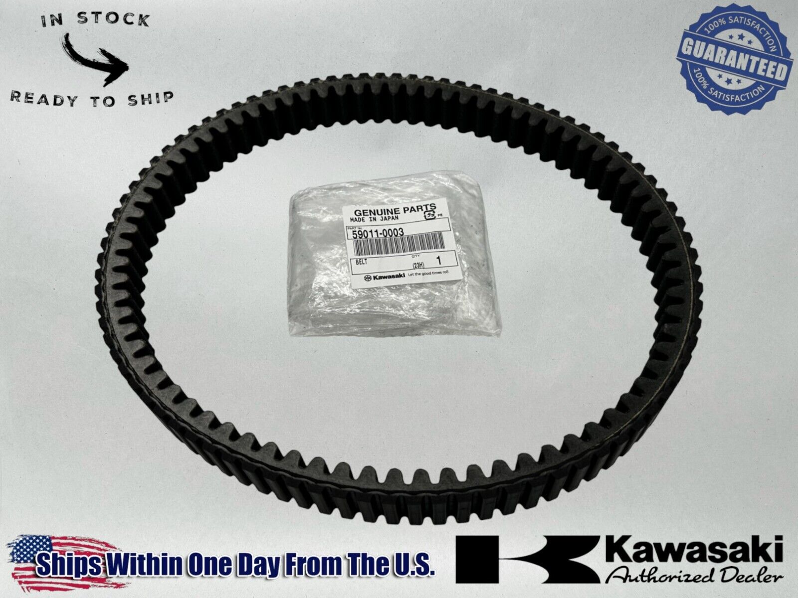 Kawasaki Genuine OEM Authentic Belt 59011-0003