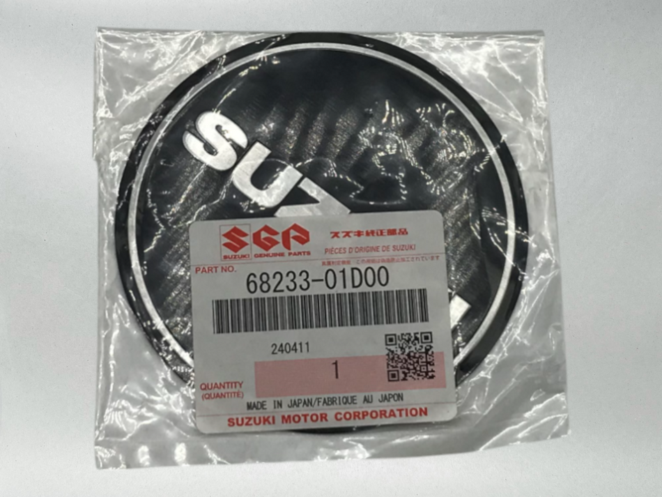 suzuki Genuine OEM RT SIDE EMBLEM BADGE 1989-02 GS500E MAGNET 68233-01D00