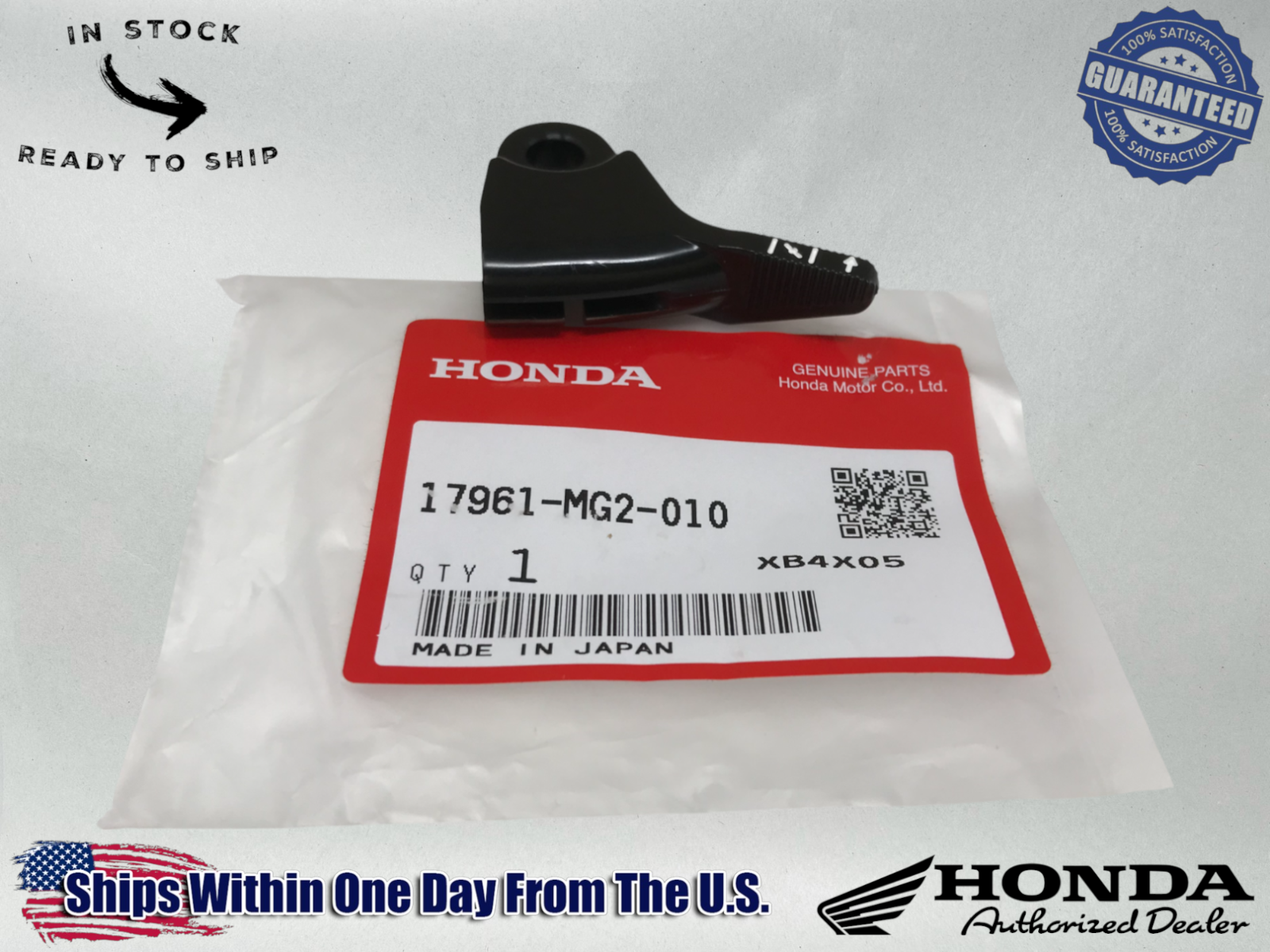 Honda Genuine OEM Authentic CHOKE LEVER XR650L XL600R XL250R 17961-MG2-010 