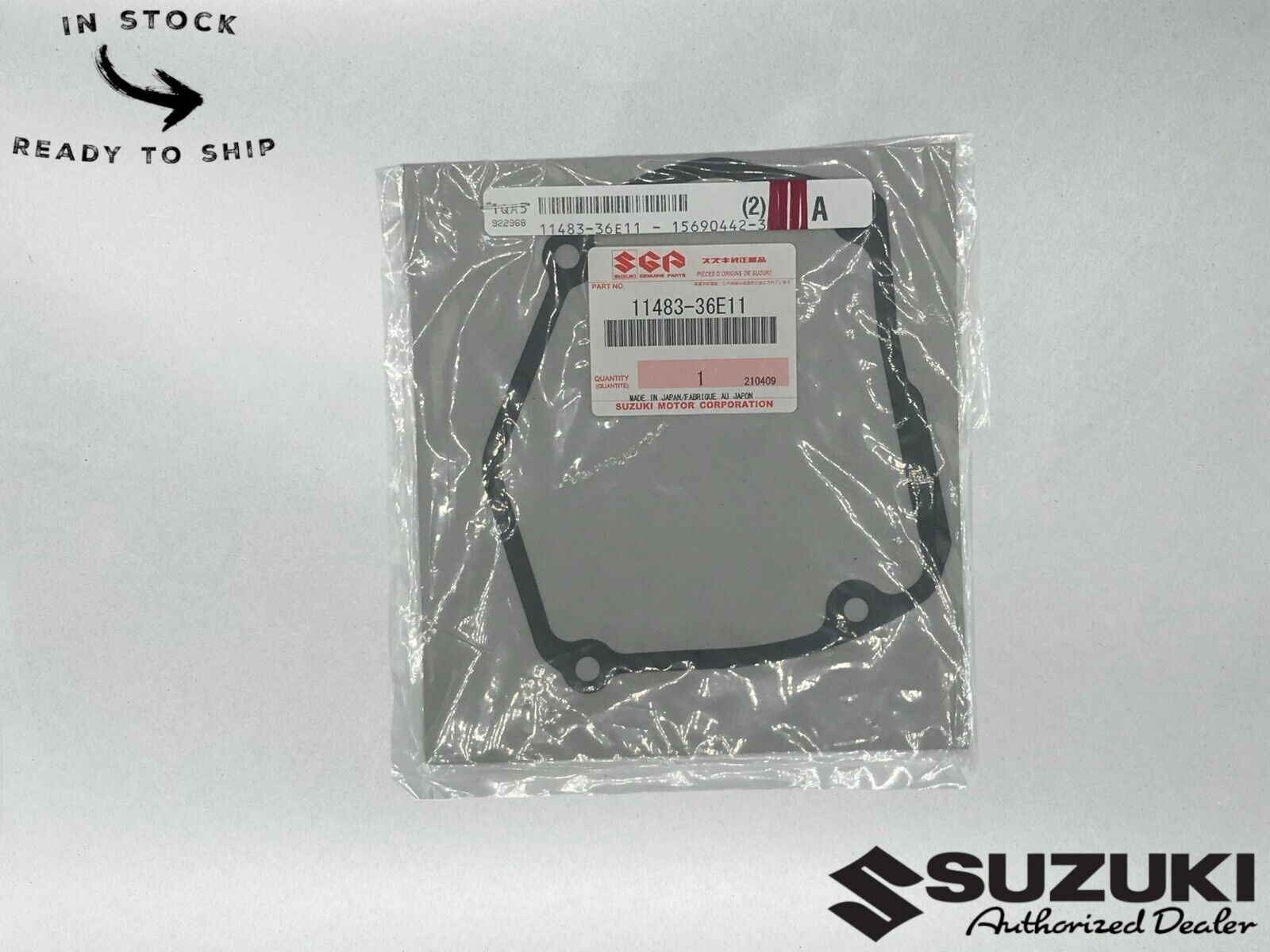 Suzuki Genuine OEM Magneto Cover Gasket 11483-36E11