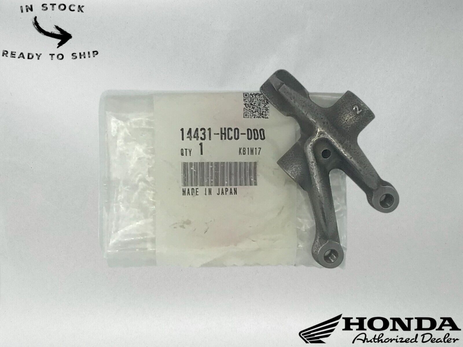 Honda Genuine OEM Rocker Arm Intake 14431-HC0-000