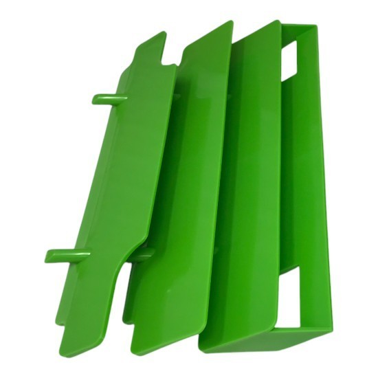 Kawasaki OEM Radiator ShroudGuard  KX125 KX250 KX500 KDX250 KDX200 14037-1099-6W
