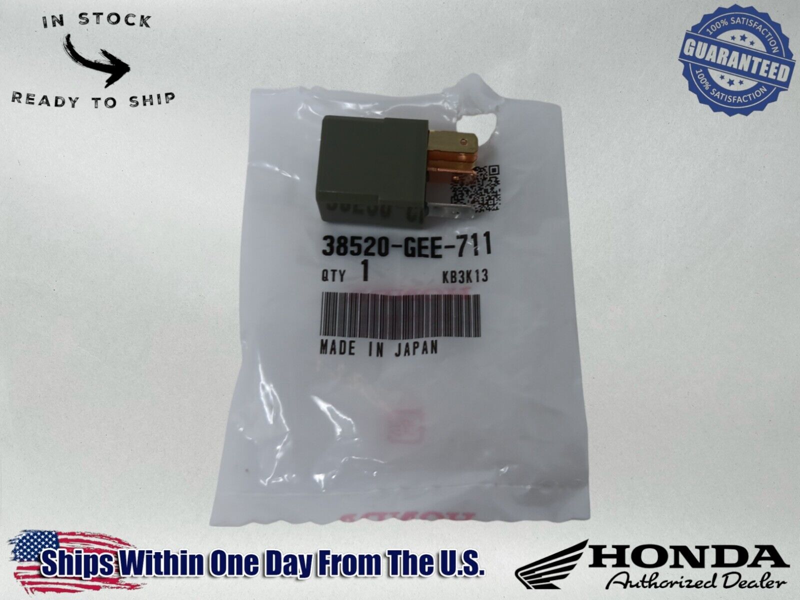 Honda Genuine OEM Authentic Metropolitan Swing Relay Micro Iso 38520-GEE-711