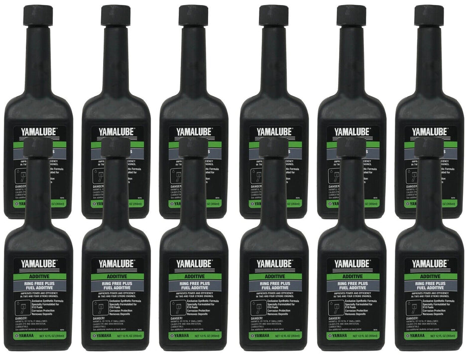 Yamaha Genuine OEM Ring Free Plus Fuel Additive ACC-RNGFR-PL-12 - 12 Pack