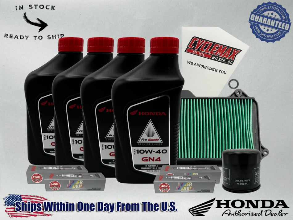 Honda GN4 Standard 10W-40 Tune-Up Kit for 2018-2025 CB1000R