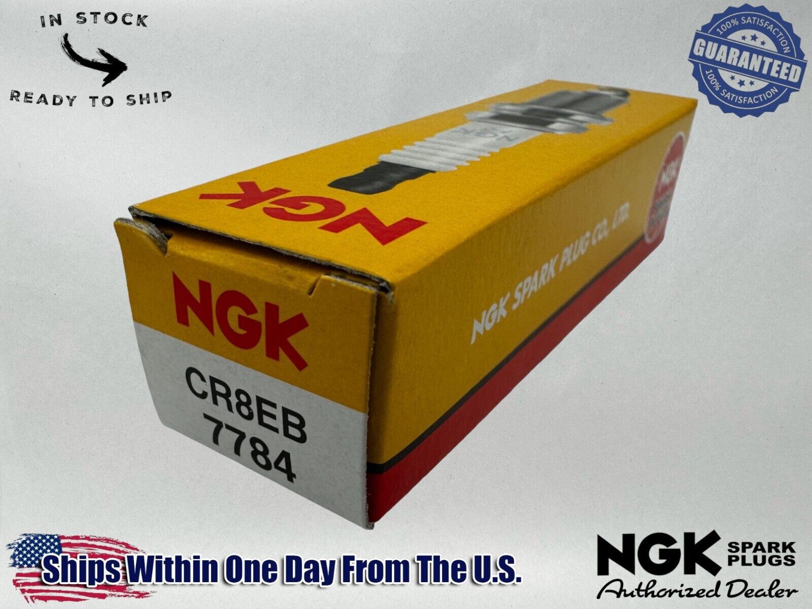 NGK Genuine OEM Authentic Spark Plug CR8EB