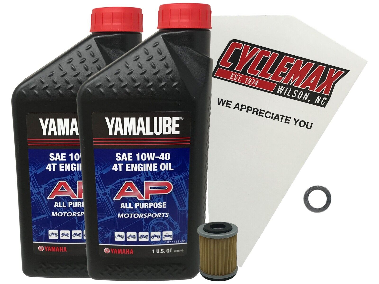 Cyclemax Genuine OEM Yamaha XT350 XT 350 Oil Change Kit