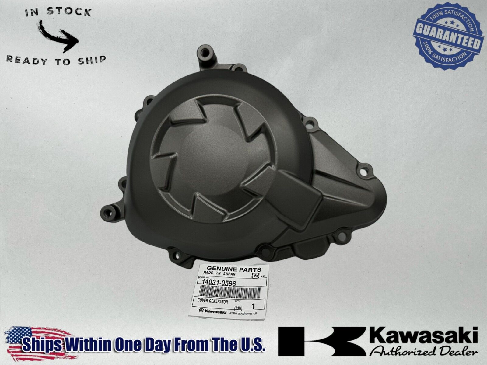 Kawasaki Genuine OEM Authentic Generator Cover 14031-0596