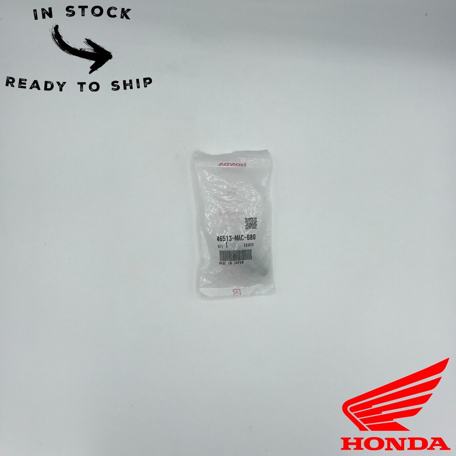 Genuine OEM Honda Rubber Throttle Housing Cover 53164-MAC-680