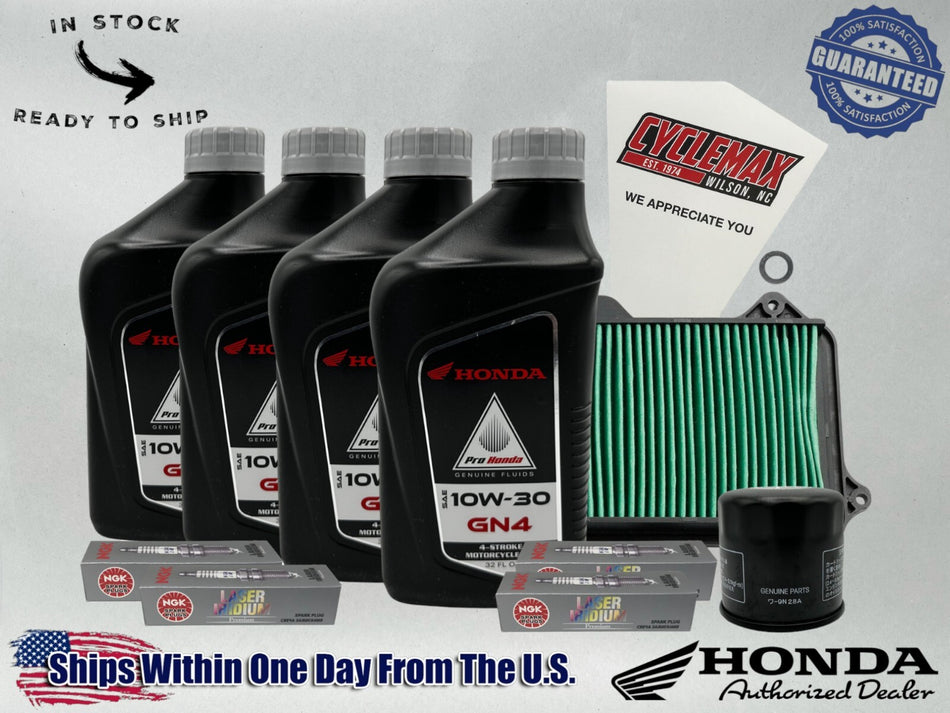 Honda GN4 Standard 10W-30 Tune-Up Kit for 2018-2025 CB1000R