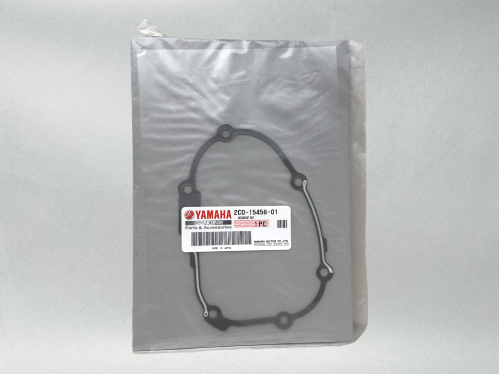 Yamaha Genuine OEM Authentic Oil Pump Cover Gasket 2C0-15456-01-00