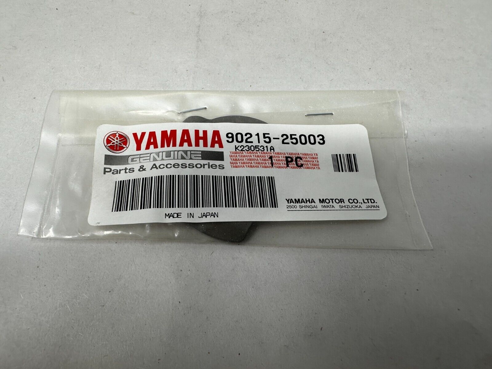 Yamaha Genuine OEM Authentic Lock Washer 90215-25003-00