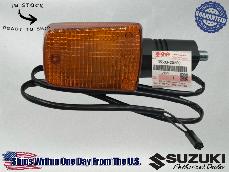 Suzuki Genuine OEM 1996-23 DR650SE DR650 SE REAR TURN SIGNAL LAMP 35603-29E90