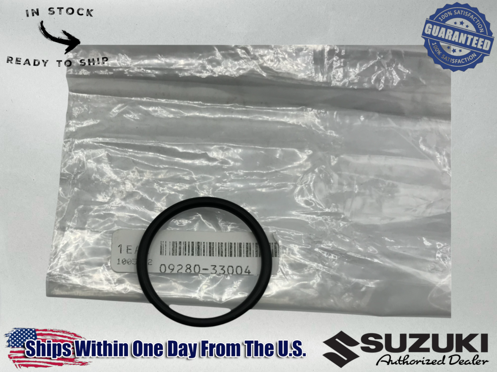 Suzuki Genuine OEM Authentic O RING CRANKSHA 09280-33004