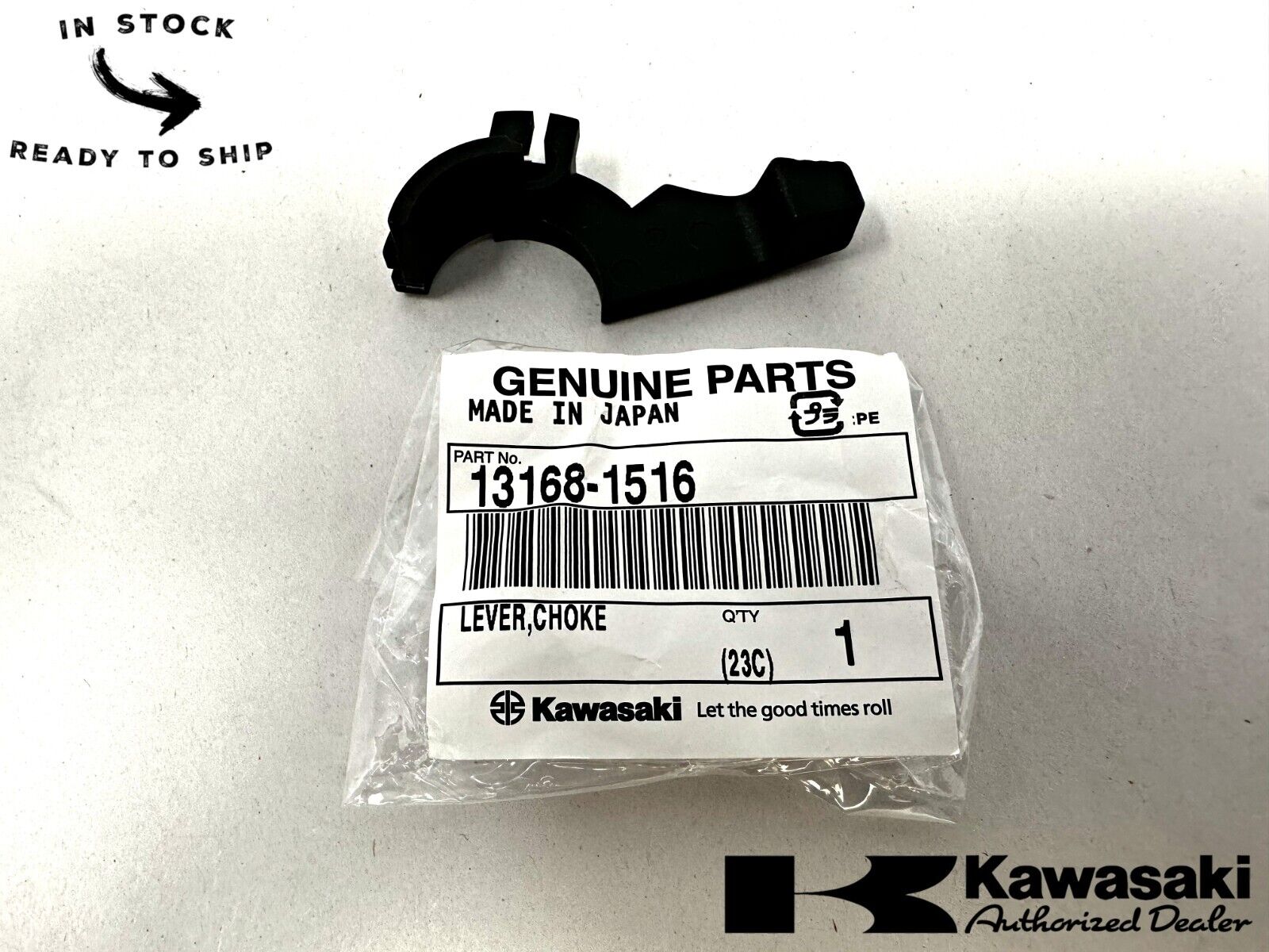 Kawasaki Genuine OEM Choke Lever 13168-1516