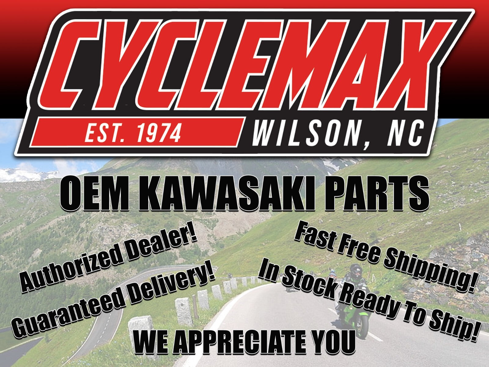 Kawasaki OEM Castle Nut 24mm 92210-0280 / (05-25)Ninja ZX-6R, ZX