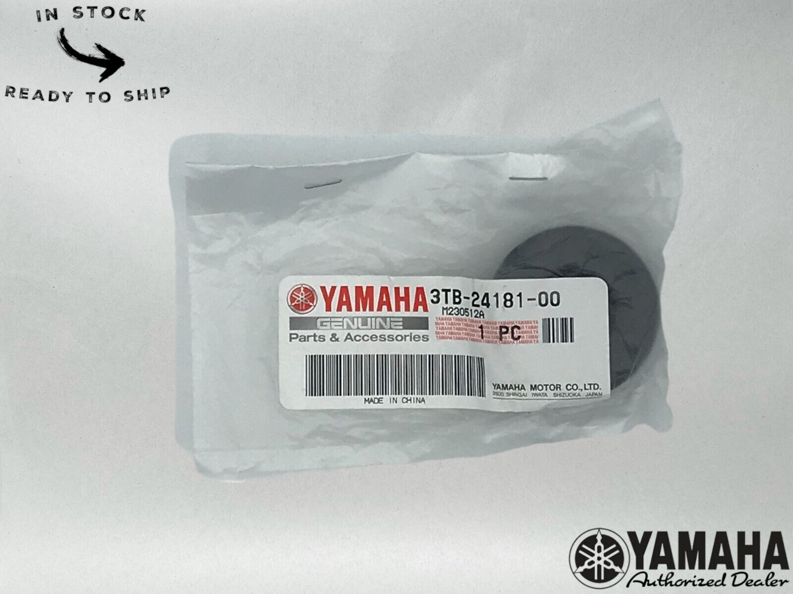 Yamaha Genuine OEM Fuel Tank Locating Damper 3TB-24181-00-00