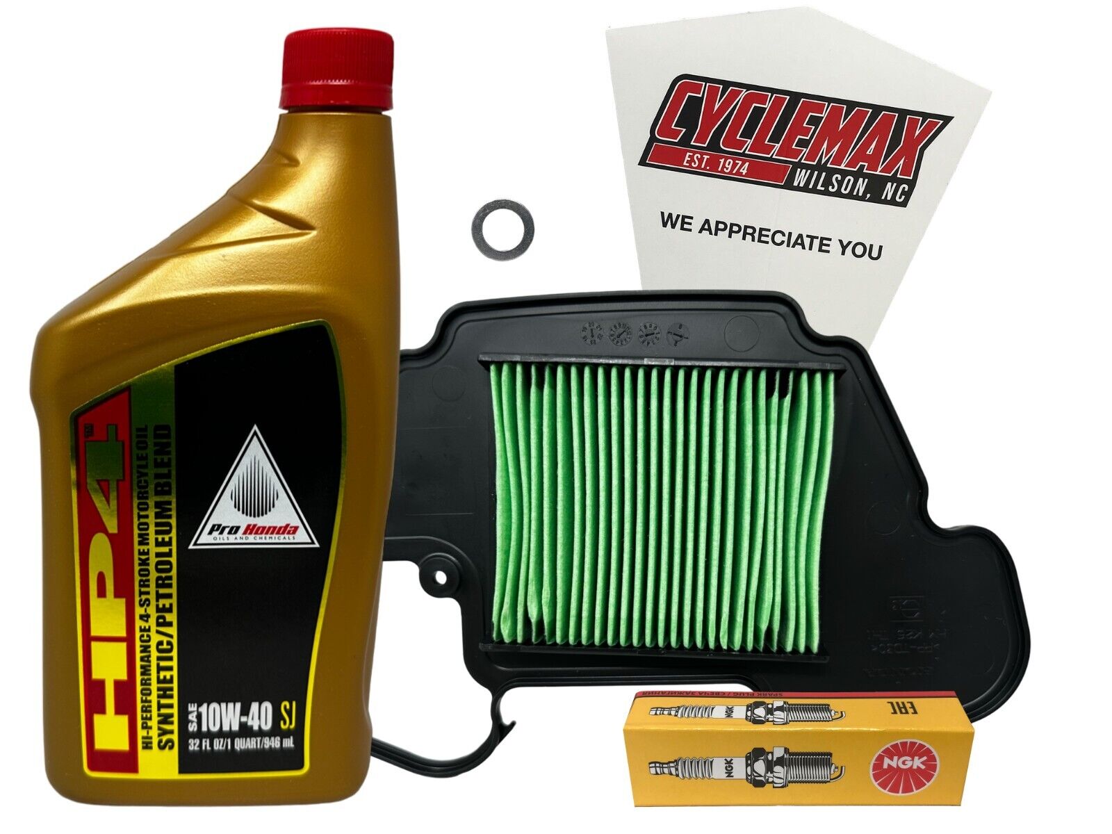 Cyclemax Semi Synthetic Tune-Up Kit fits 2014-2020 Honda GROM 125