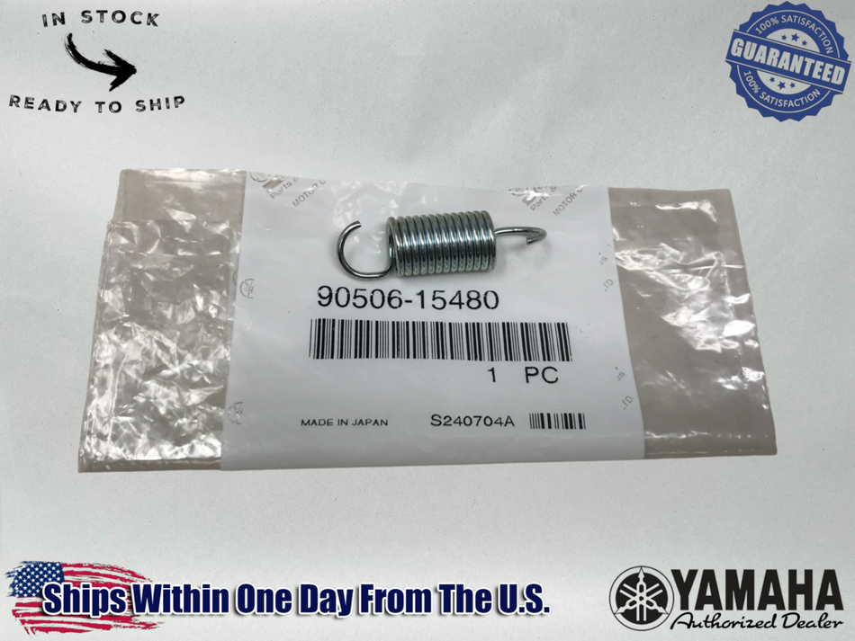 Yamaha OEM (02-26) YZ85 Brake Pedal Return Spring 90506-15480-00