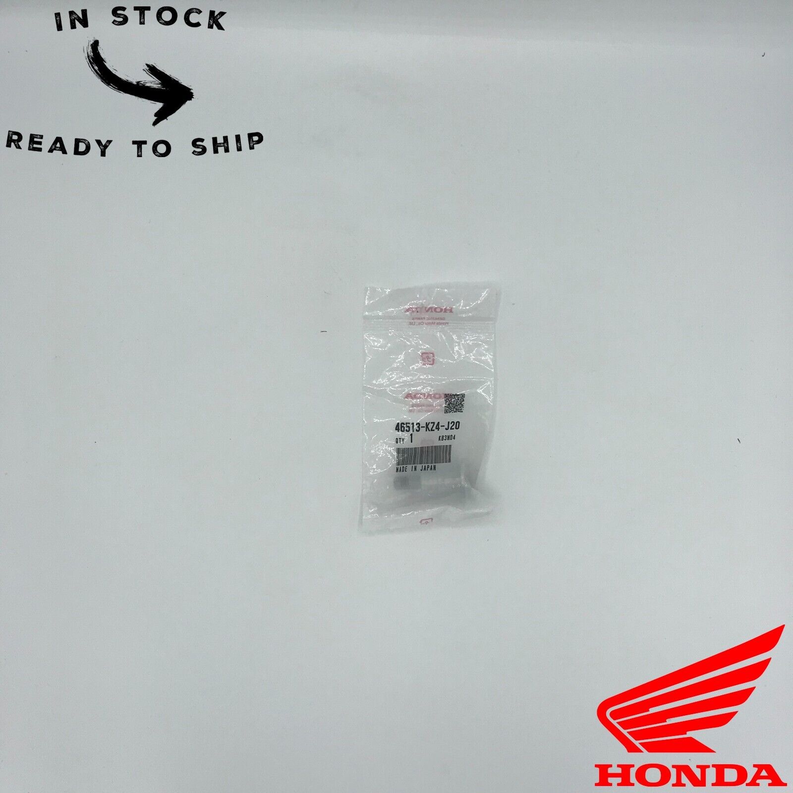 Genuine OEM Honda Rear Brake Pedal Pivot Bolt 46513-KZ4-J20