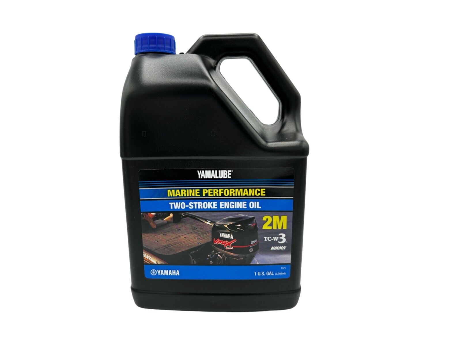 Yamaha Outboard Yamalube 2M Marine Semi-Synthetic 2 Stroke Oil LUB-2STRK-MI-04