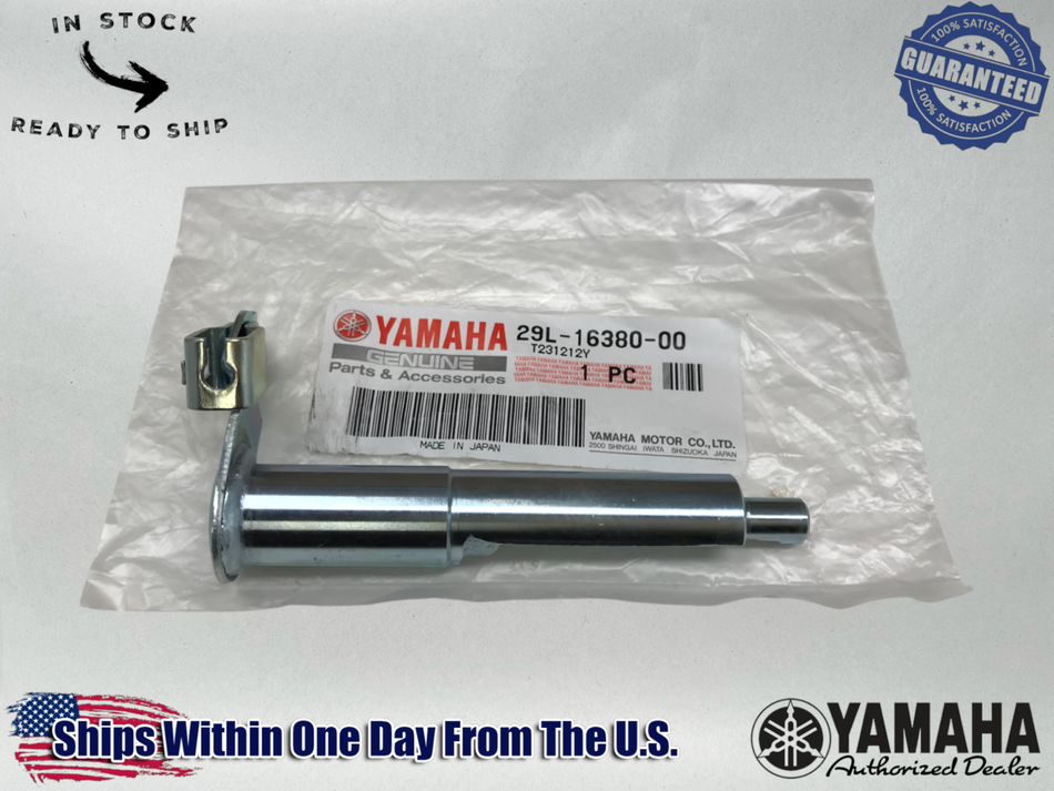 Yamaha OEM Clutch actuator arm push levercase holder shaft 1987-06 29l-16380-00