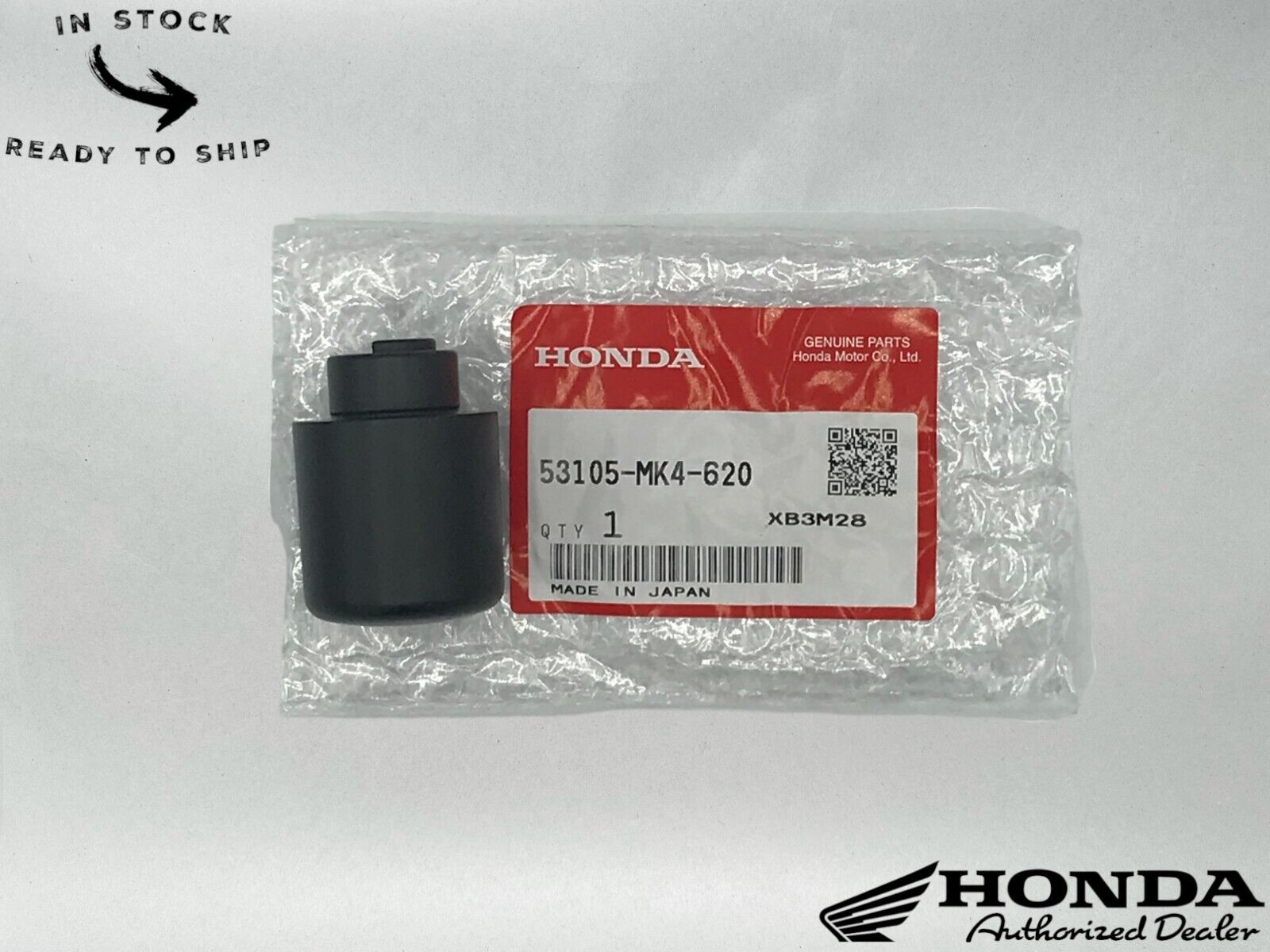 Honda Genuine OEM Handlebar Weight 53105-MK4-620