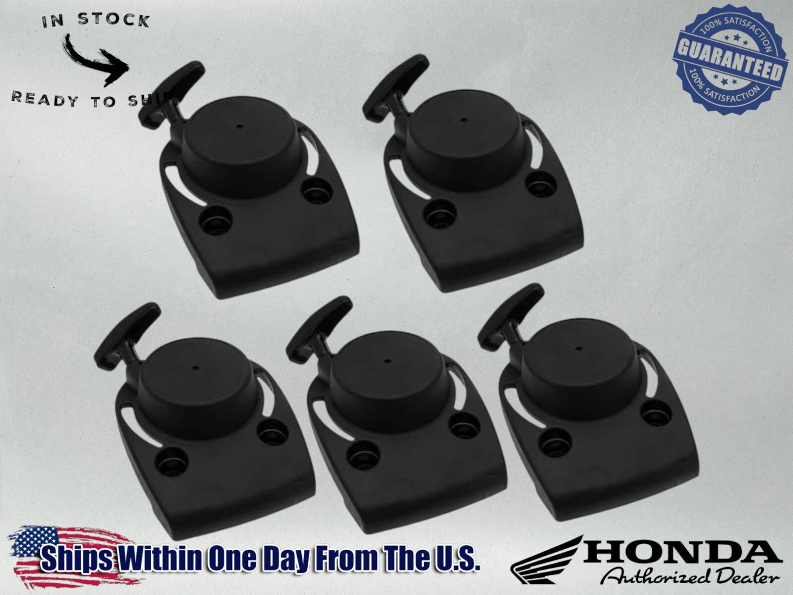 5 Honda OEM RECOIL STARTER ASSY FOR GX35 AND GX50 HONDA 4 STROKE 28400-Z3V-003
