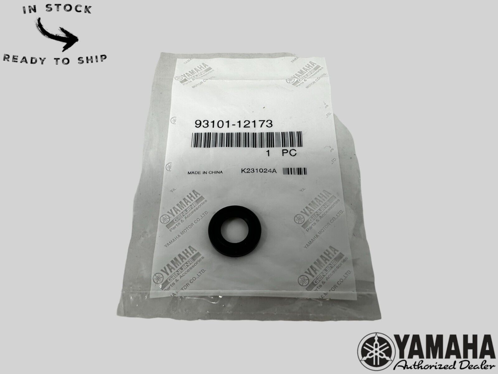 Yamaha Genuine OEM Authentic S Type Oil Seal 93101-12173-00