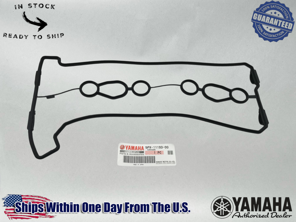 Yamaha OEM 1999-03 YZF-R1 YZFR1 R1 CYLINDER HEAD VALVE COVER GASKET 5PW-11193-00