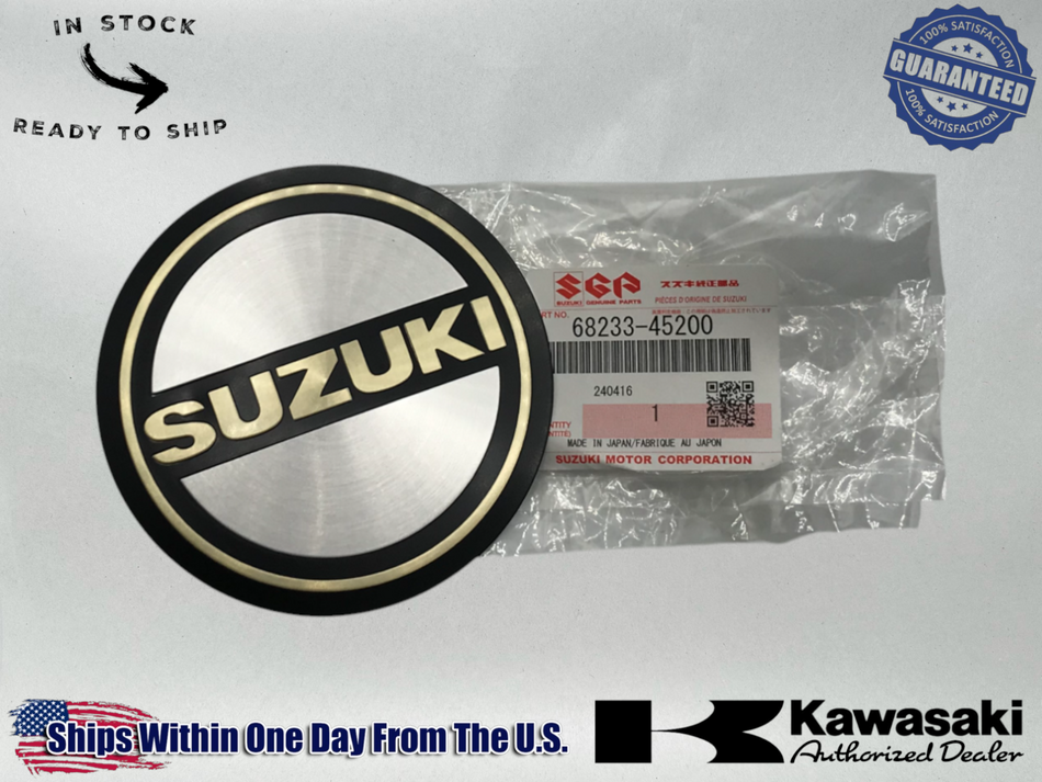 Suzuki Genuine OEM MAGNETO EMBLEM COVER GS1100 GS850 GS750 GS650 68233-45200