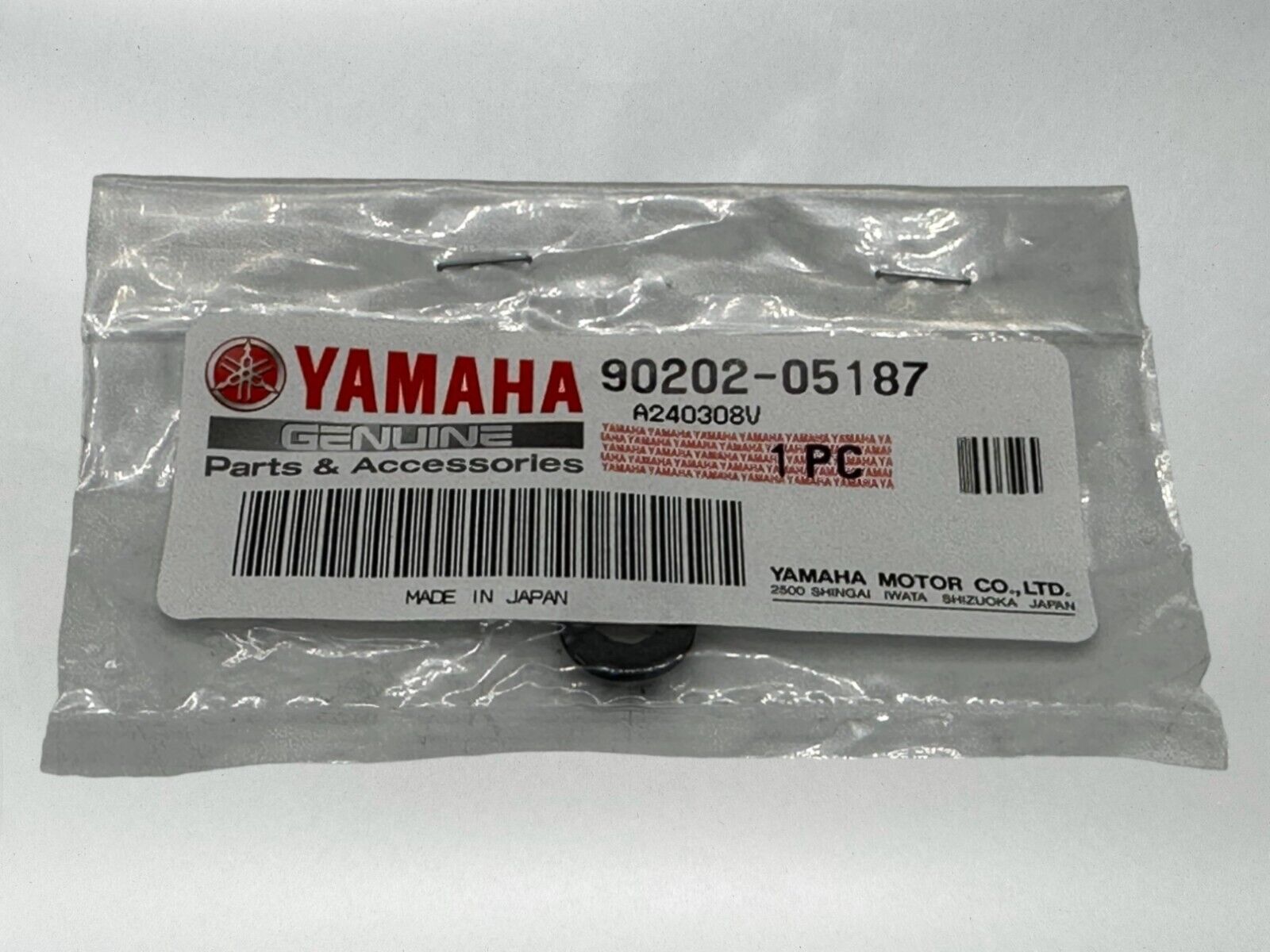 Yamaha Genuine OEM Authentic Plate Washer 90202-05187-00