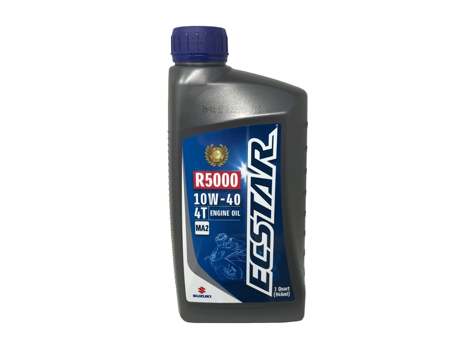 Suzuki Ecstar R5000 10W-40 Motorcycle Engine Oil QUART 990A0-01E10-01Q 4 PACK