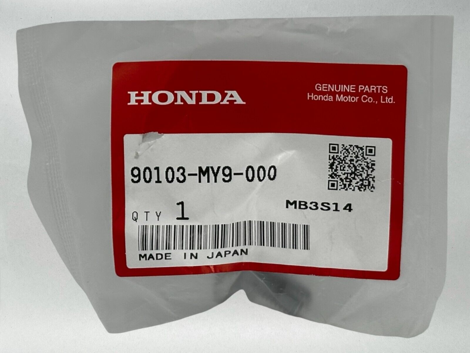 Honda Genuine OEM Authentic Socket Bolt (8X17) 90103-MY9-000