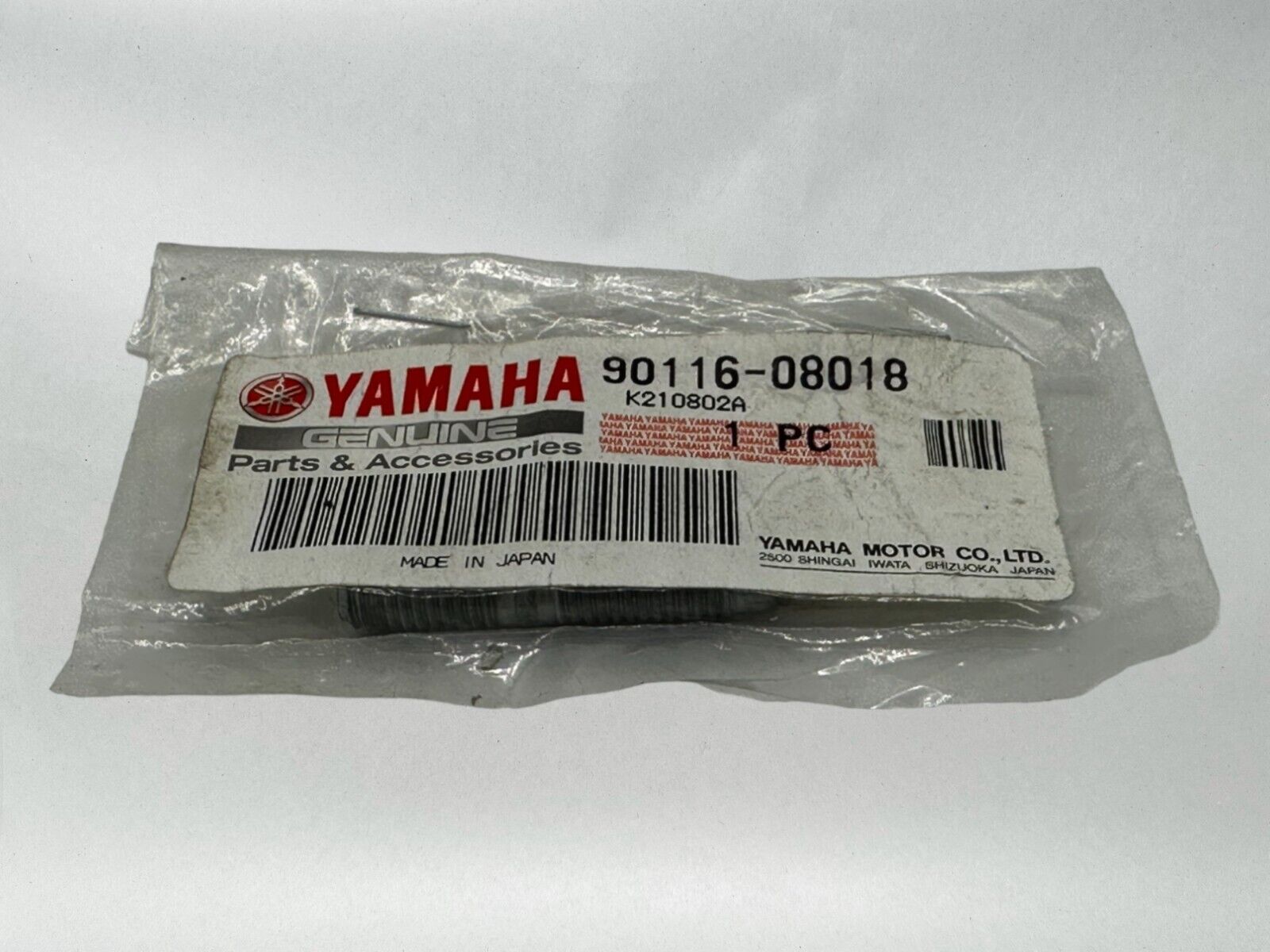 Yamaha Genuine OEM Authentic Stud Bolt 90116-08018-00-00