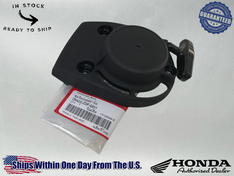 Honda OEM GX35 RECOIL PULL STARTER ASSEMBLY FOR UMK435 BRUSHCUTTER 28400-Z3F-M01
