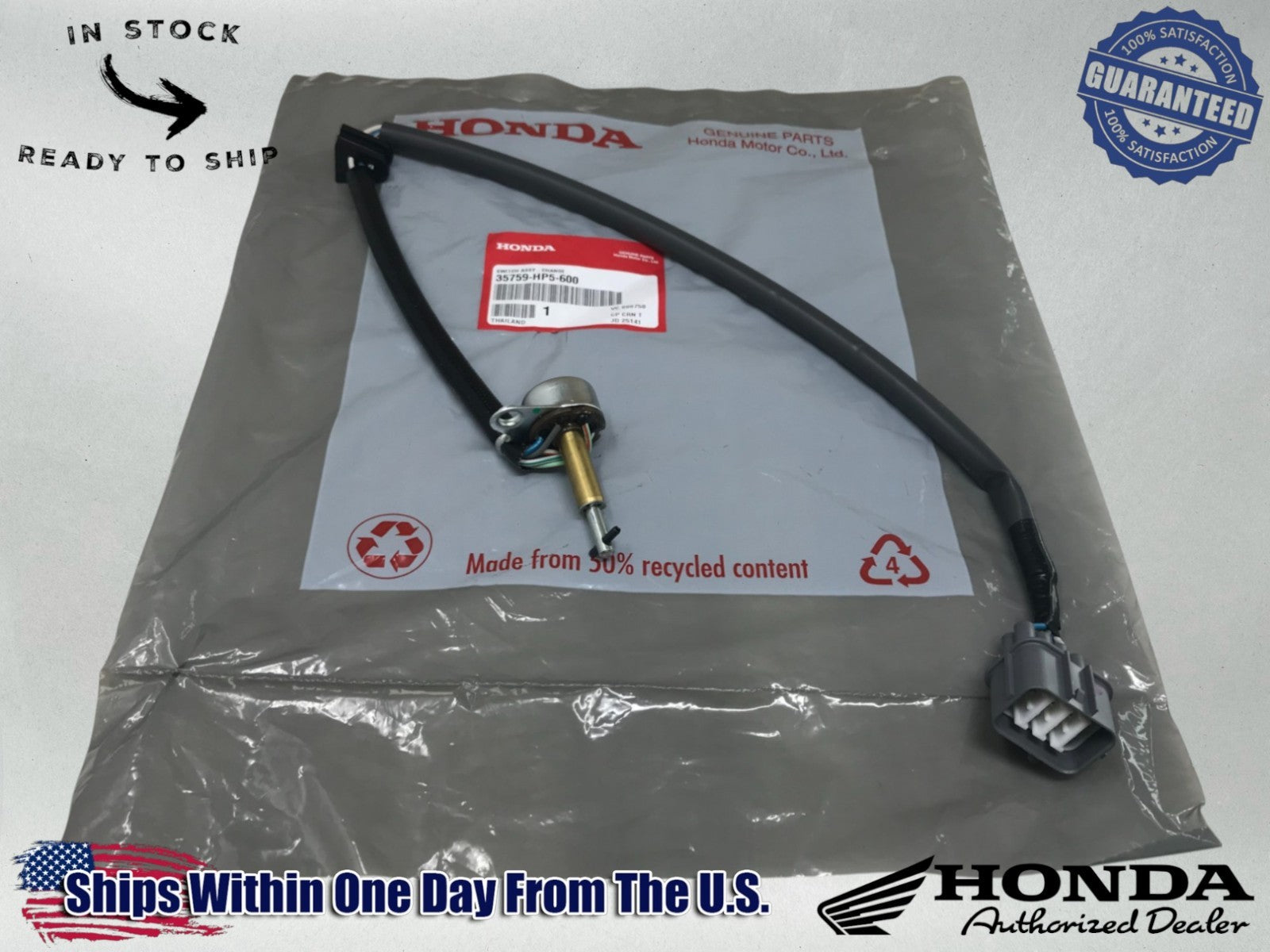 Honda Genuine OEM GEAR POSITION SENSOR 2007-2013 TRX420 RANCHER 35759-HP5-600