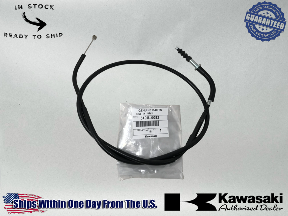 Kawasaki OEM Authentic  2008-2014 Versys 650 Clutch Cable 54011-0082 54011-0082